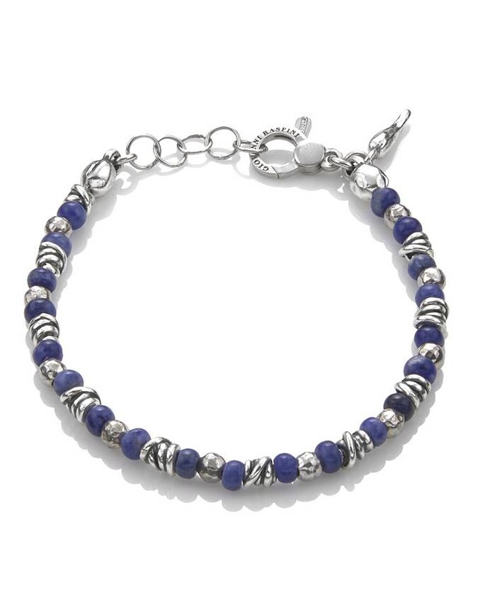 Bracciali - Rock - 10841 BRACCIALE RIO SODALITE GIOVANNI RASPINI