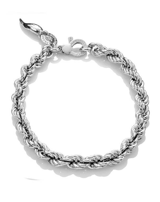 Bracciali - Catene - 10136 BRACCIALE TORCHON PICCOLO GIOVANNI RASPINI