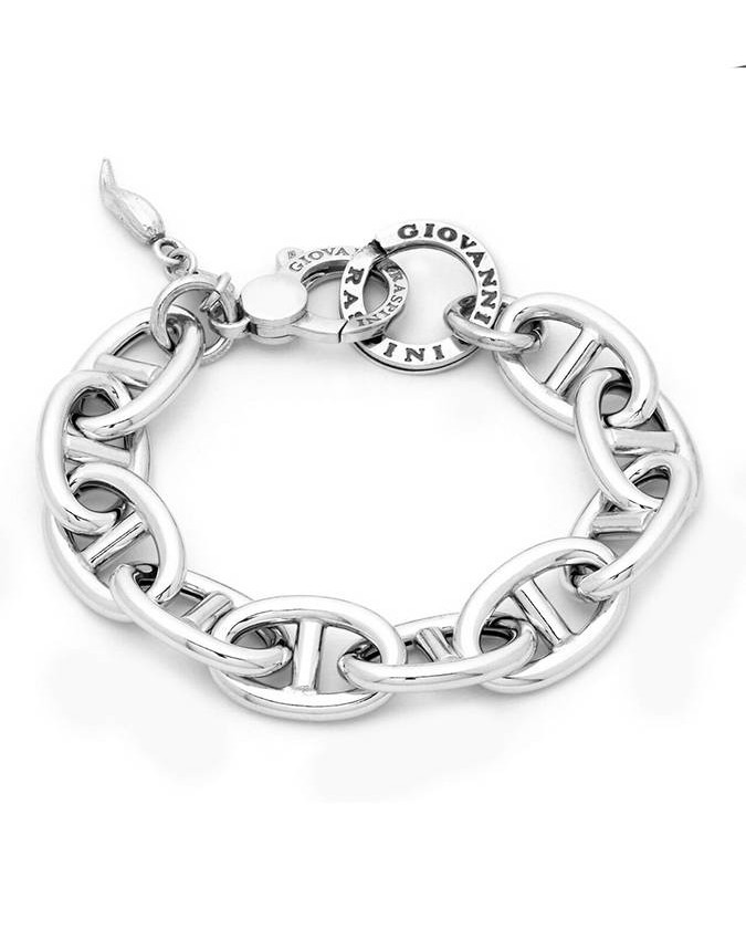 Bracciali - Catene - 12012 BRACCIALE MAGLIA MARINA MEDIA GIOVANNI RASPINI