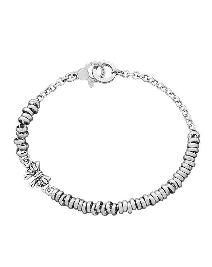 Bracciali - Rock - 12206BRACCIALE BASE CIAMBELLINE MINI CON FIOCCO CRYSTAL GIOVANNI RASPINI