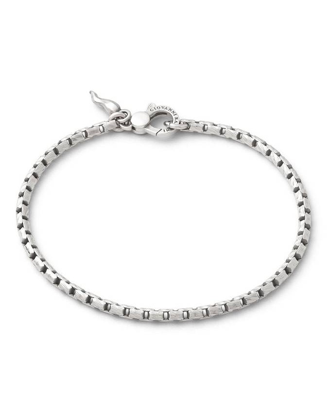 Bracciali - Bracciali uomo - 12234/L BRACCIALE VENEZIANA RIGATA MINI GIOVANNI RASPINI