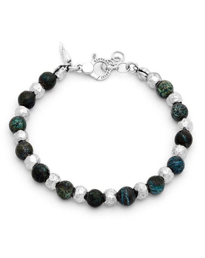 Bracciali - Bracciali uomo - 11859/L BRACCIALE SFERE DIASPRO GIOVANNI RASPINI