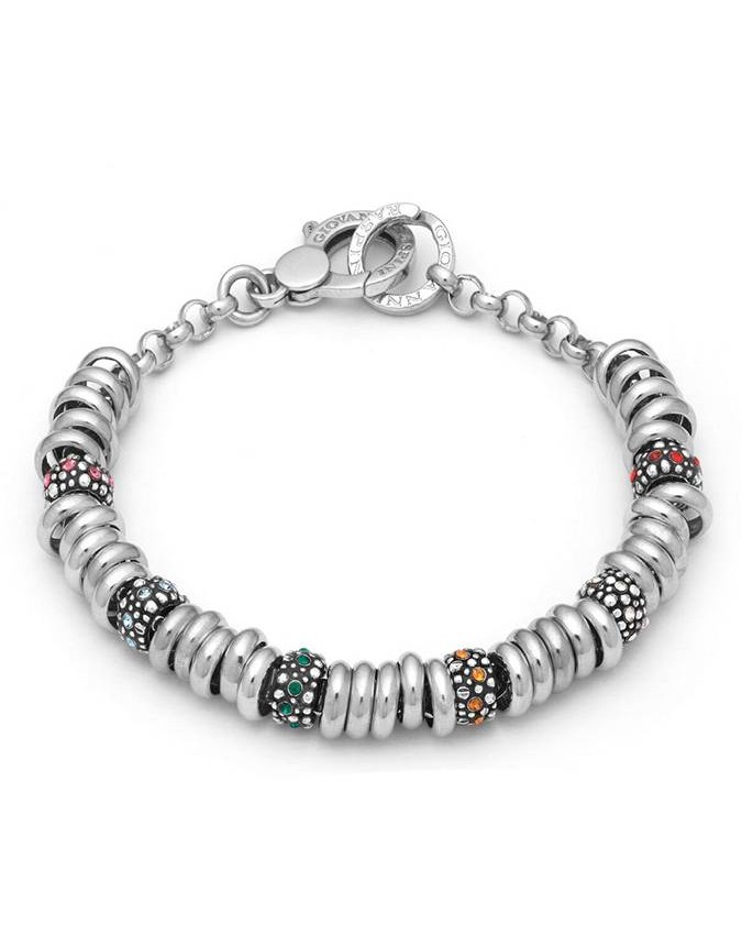 Bracciali - Floral - 11983 BRACCIALE BEADS CRYSTAL COLOR GIOVANNI RASPINI