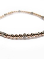 Bracciali - Bracciali elastici - PN BR AG 4608 - I PENSIERINI - 4698 VARIANTE CON CRISTALLI GRIGIO AURORA