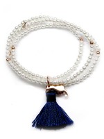 Bracciali - Bracciali elastici - PN BR EL 2012 B - PN BR EL 2012 B - VARIANTE 3, NAPPINA BLU