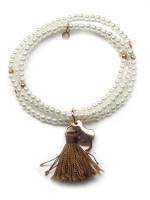 Bracciali - Bracciali elastici - PN BR EL 2012 B - PN BR EL 2012 B - VARIANTE 5 NAPPINA  MARRONE