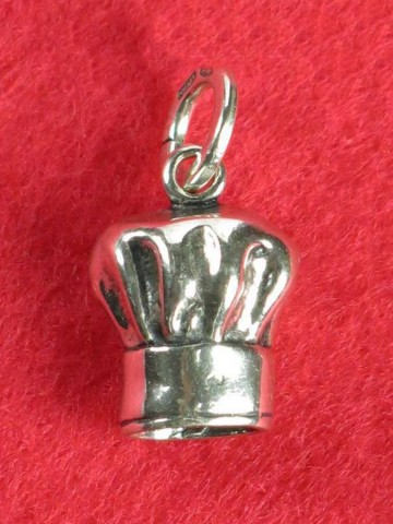 Charms - Arti, mestieri e caratteri - 8634 TOQUE - CAPPELLO DA CUOCO GIOVANNI RASPINI