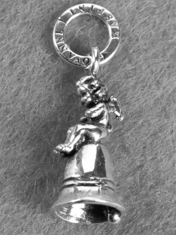 Charms - Baby - 8645 CAMPANA CON PUTTINO GIOVANNI RASPINI