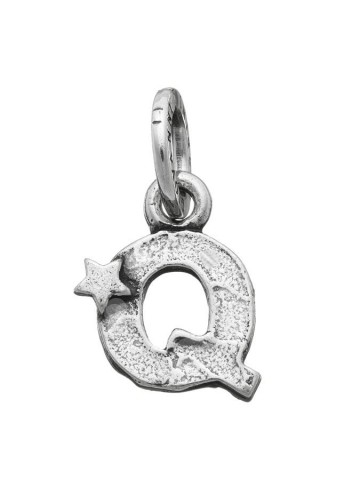 Charms - Lettere e numeri - 6661 CHARM Q CON STELLE GIOVANNI RASPINI