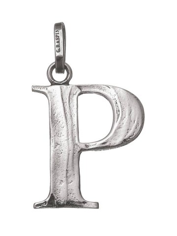 Charms - Lettere e numeri - 7270 LETTERA GRANDE P GIOVANNI RASPINI