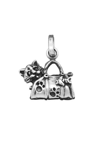 Charms - Fashion - 8063 CHARM GATTO IN BORSA  GIOVANNI RASPINI