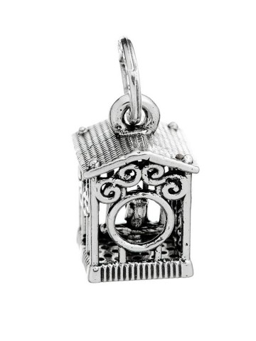 Charms - Vari - 9873 CHARM GABBIA CASETTA GIOVANNI RASPINI
