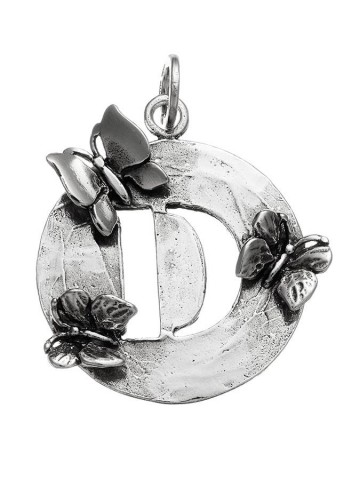 Charms - Lettere e numeri - 9558 CHARM LETTERA FARFALLE D GIOVANNI RASPINI