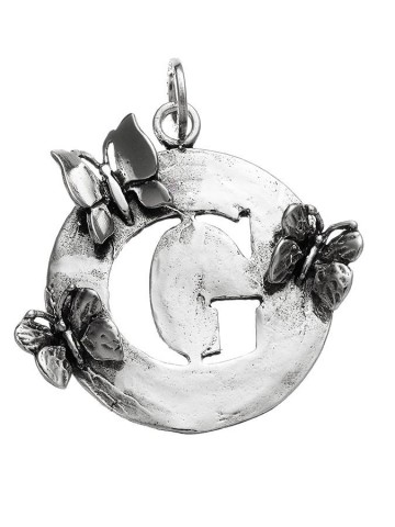 Charms - Lettere e numeri - 9561 CHARM LETTERA FARFALLE G GIOVANNI RASPINI