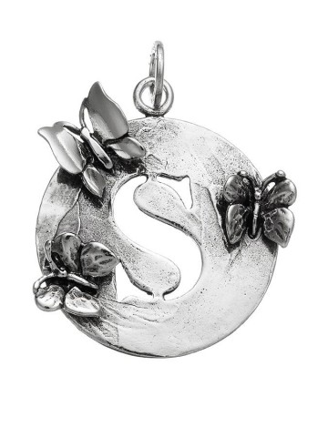 Charms - Lettere e numeri - 9573 CHARM LETTERA FARFALLE S GIOVANNI RASPINI