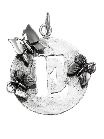 Charms - Lettere e numeri - 9559 CHARM LETTERA FARFALLE E GIOVANNI RASPINI