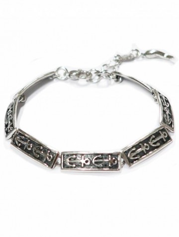 Bracciali - Collezione uomo - 9724L BRACCIALE ANCORE cm.21.5 GIOVANNI RASPINI