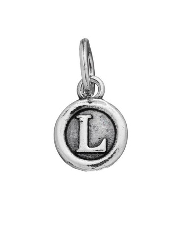 Charms - Lettere e numeri - 9602 CHARM LETTERA BOTTONE L GIOVANNI RASPINI