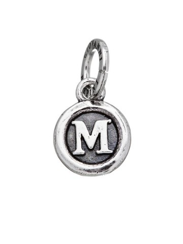 Charms - Lettere e numeri - 9603 CHARM LETTERA BOTTONE M GIOVANNI RASPINI