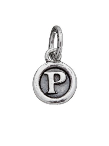 Charms - Lettere e numeri - 9606 CHARM LETTERA BOTTONE P GIOVANNI RASPINI