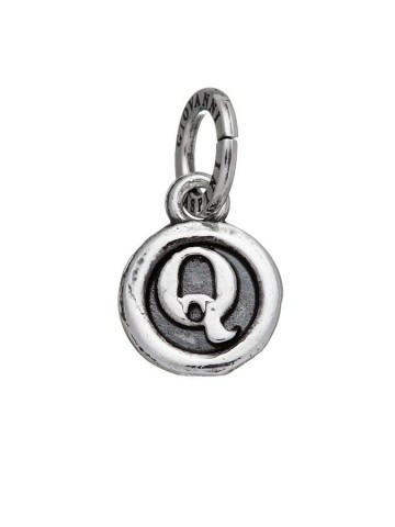 Charms - Lettere e numeri - 9607 CHARM LETTERA BOTTONE Q GIOVANNI RASPINI