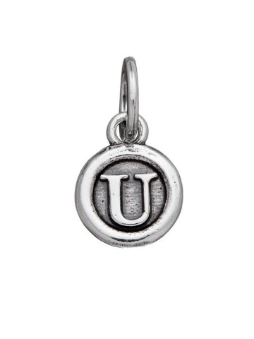 Charms - Lettere e numeri - 9611 CHARM LETTERA BOTTONE U GIOVANNI RASPINI