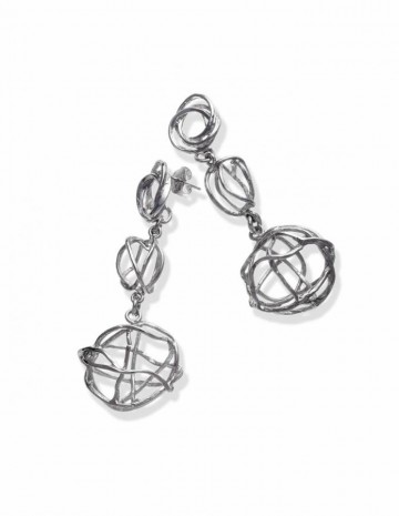 Orecchini - Intrecci e Aria - 9709 ORECCHINI CASCATA INTRECCI GIOVANNI RASPINI