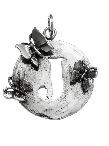 Charms - Lettere e numeri - 9564 CHARM LETTERA FARFALLA J GIOVANNI RASPINI