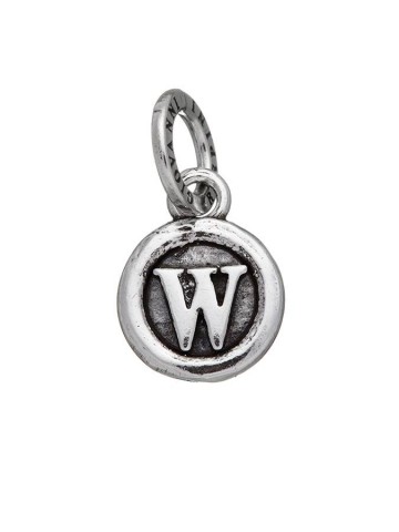 Charms - Lettere e numeri - 9616 CHARM LETTERA BOTTONE W GIOVANNI RASPINI