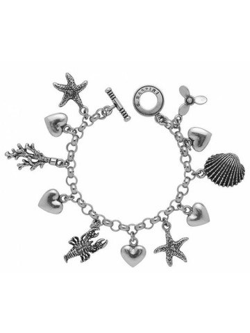 Bracciali - Mare - 6213 BRACCIALE MARE E CUORI GIOVANNI RASPINI