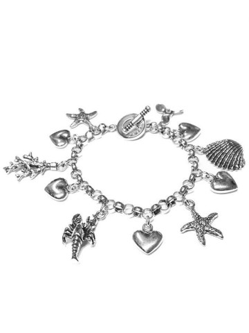 Bracciali - Mare - 6213 BRACCIALE MARE E CUORI GIOVANNI RASPINI