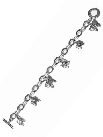 Bracciali - Animalier - 6494 BRACCIALE FARFALLE GIOVANNI RASPINI