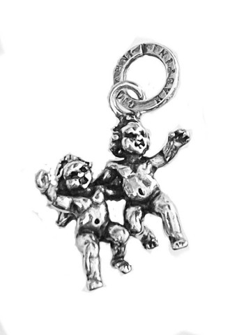 Charms - Zodiaco - 6833 CHARM ANGELO ZODIACO GEMELLI GIOVANNI RASPINI
