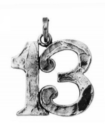 Charms - Amuleti e portafortuna - 6889 CHARM 13 GRANDE GIOVANNI RASPINI