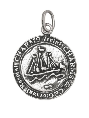 Charms -  - 6896 CHARM MONETA VELIERO GIOVANNI RASPINI