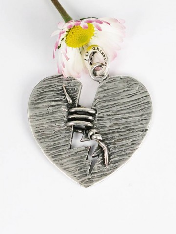 Charms - Kuorematto - 6950 CHARM CUORE SPEZZATO  GIOVANNI RASPINI