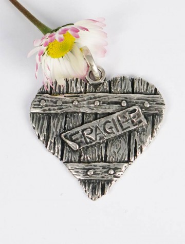 Charms - Kuorematto - 6960 CHARM CUORE FRAGILE GIOVANNI RASPINI