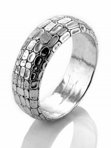 Bracciali - Animalier - 7123/M BRACCIALE COCCODRILLO MEDIO diam,65 GIOVANNI RASPINI 