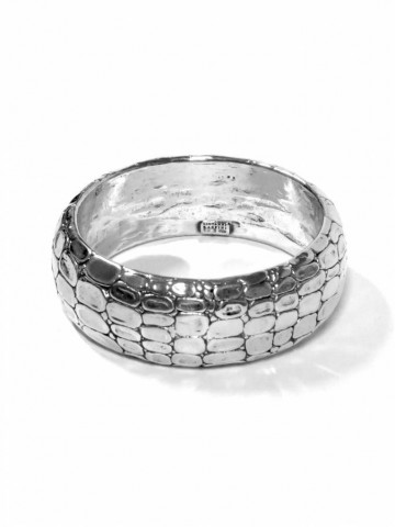 Bracciali - Animalier - 7123/M BRACCIALE COCCODRILLO MEDIO diam,65 GIOVANNI RASPINI 