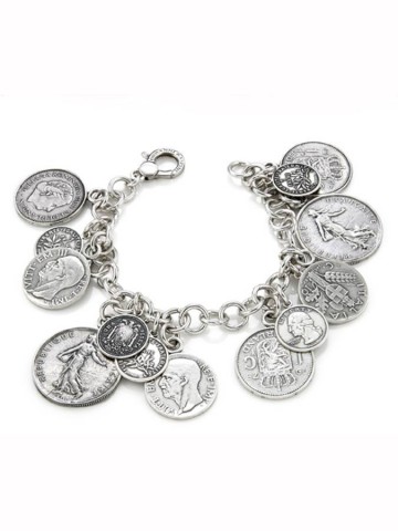 Bracciali - Monete - 7150 BRACCIALE MONETE GIOVANNI RASPINI