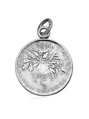 Charms -  - 7157 CHARM MONETA 5 FRANCHI GIOVANNI RASPINI