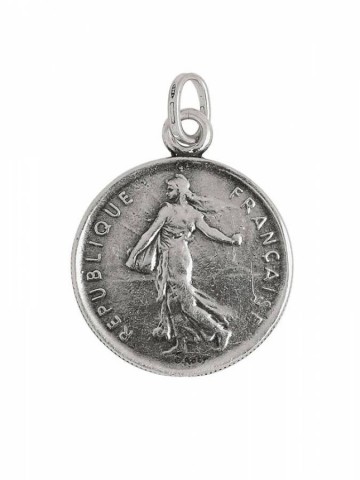 Charms -  - 7157 CHARM MONETA 5 FRANCHI GIOVANNI RASPINI