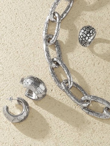 Collane - Animalier - 7336 COLLANA CROCODILE cm.53 GIOVANNI RASPINI