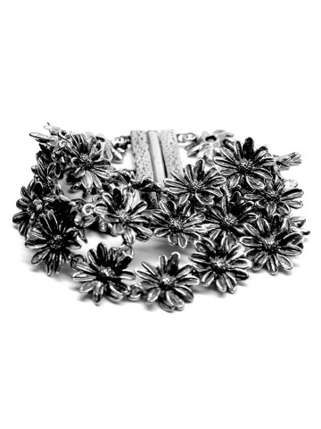Bracciali - Floral - 7561 BRACCIALE FASCIA MARGHERITE GIOVANNI RASPINI