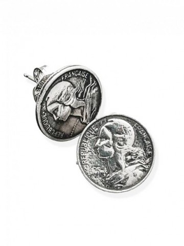 Orecchini - Monete - 7577 ORECCHINI MONETA  GIOVANNI RASPINI