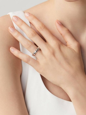 Anelli - Angeli e cuori - 7796/12 ANELLO FASCIA CUORI GIOVANNI RASPINI