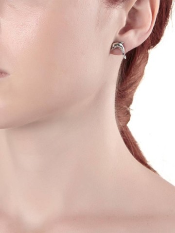 Orecchini - Animalier - 8000 ORECCHINI DELFINO MINI GIOVANNI RASPINI