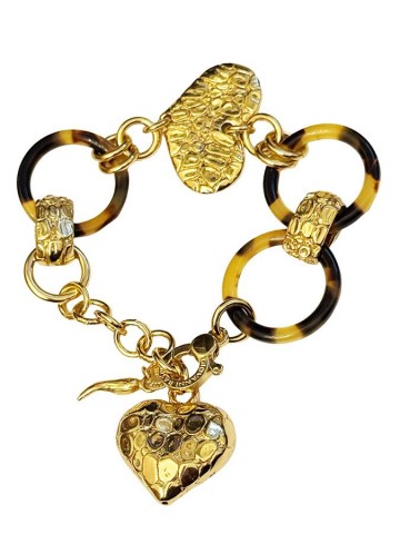 Bracciali - Angeli e cuori - 8342 BRACCIALE MORGAN DORATO GIOVANNI RASPINI