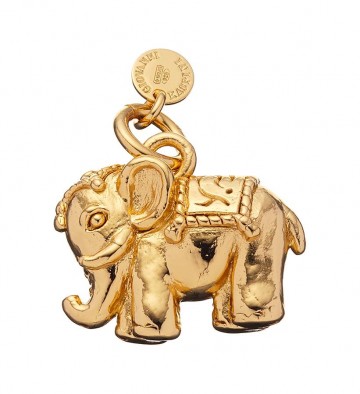 Charms - Animalier - 8546 PENDENTE ELEFANTINO DORATO -  GIOVANNI RASPINI