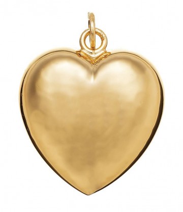 Charms - Angeli e cuori - 8569 CHARM CUORE MARTELLATO MEDIO DORATO GIOVANNI RASPINI